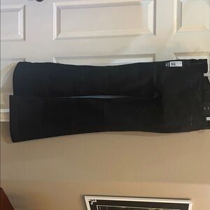 7 For All Mankind Black Flare Jeans